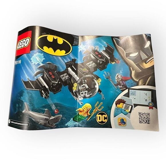 Lego 76116 Batman Bardon and the underwater clash-set 99% only minifigure is Bat - Picture 2 of 11